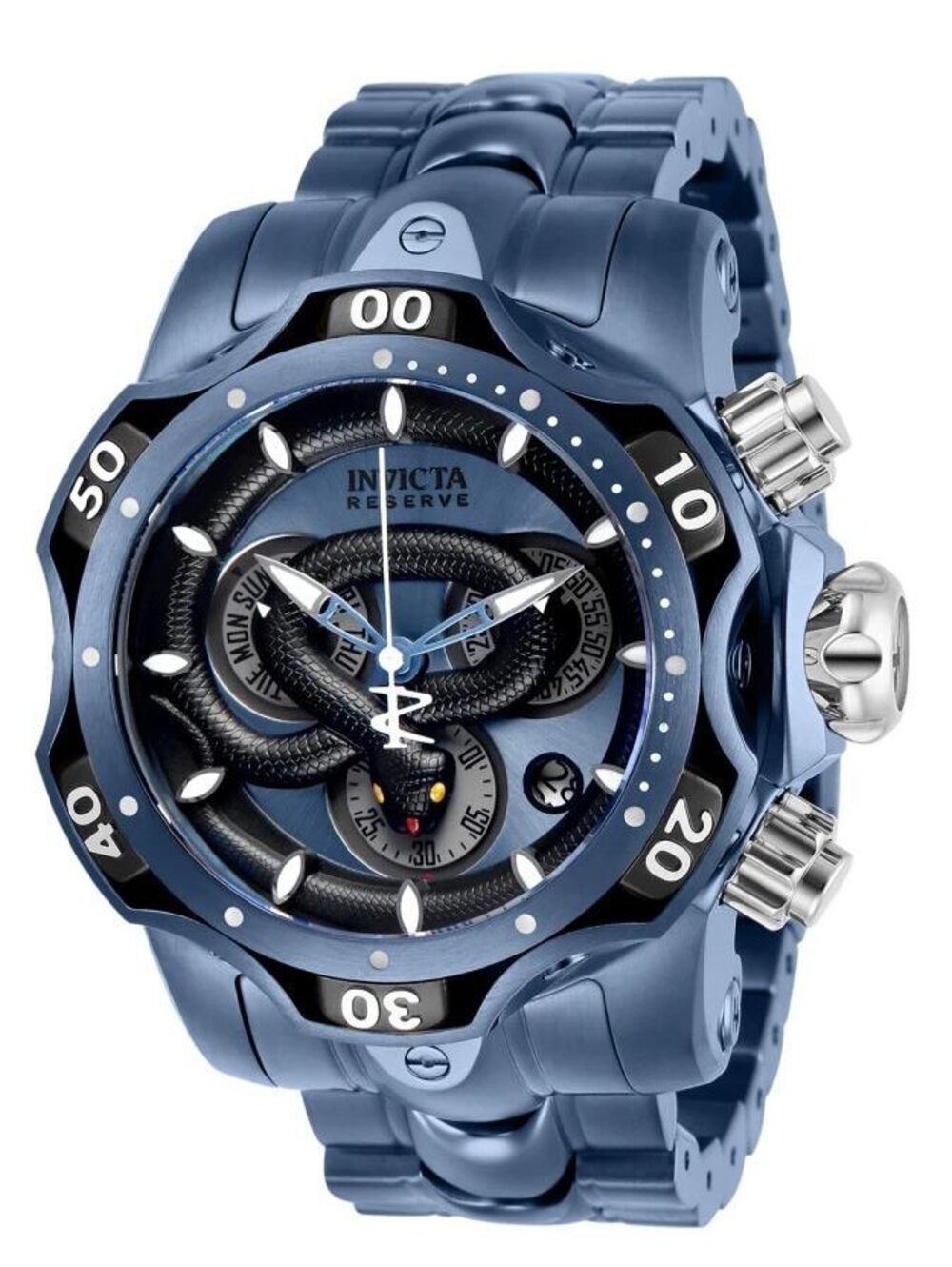 Invicta Venom Men's Watch - Factory Wrapped - Fresh Battery, 52.5mm (27695)